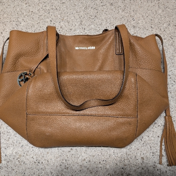 Michael Kors Brown Leather Shoulder Bag - Picture 6 of 6